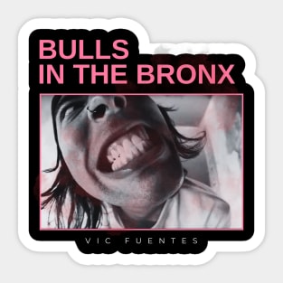 bulls in the bronx - vintage minimalism Sticker
